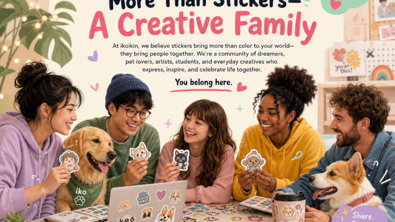 “More Than Stickers — A Creative Family”