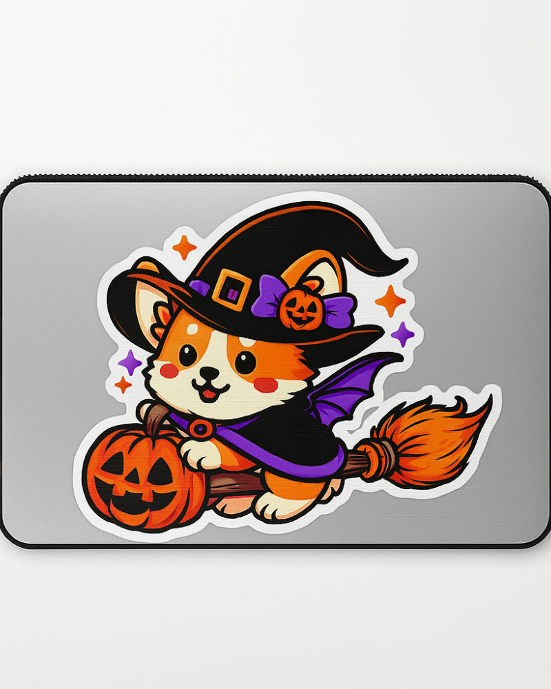 Corgi Witchy Sticker Corgi Witchy Sticker