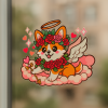 Corgi Cupid Sticker Corgi Cupid Sticker