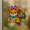 Corgi Easter Sticker Corgi Easter Sticker