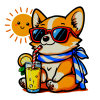 Cogi Sunshine Sticker