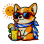 Cogi Sunshine Sticker