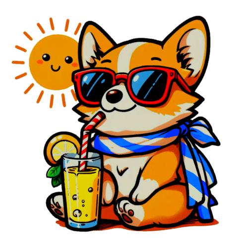 Cogi Sunshine Sticker