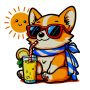 Cogi Sunshine Sticker